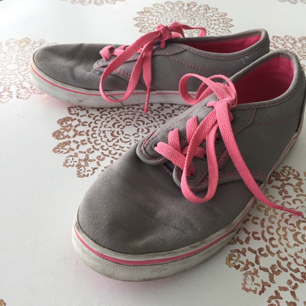 VANS - Grey and Pink